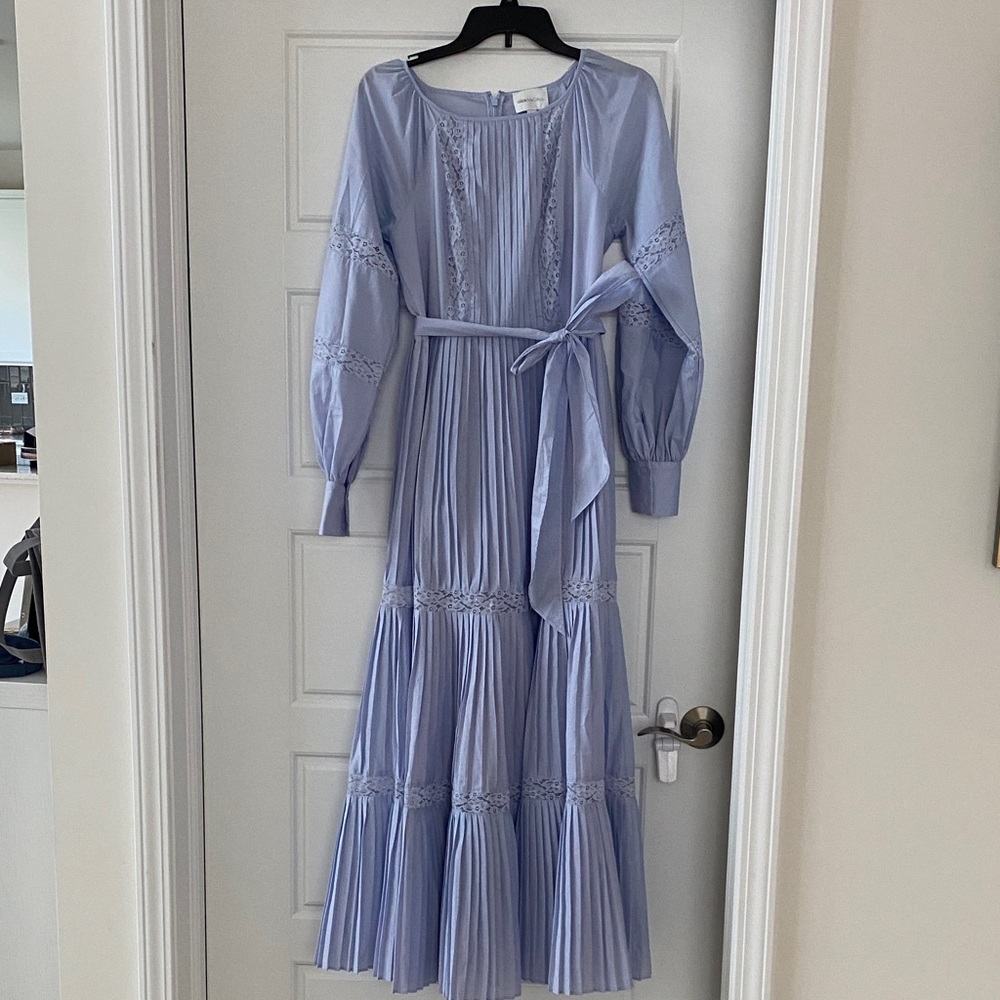 Alice McCall Light Blue Long Sleeve Dress